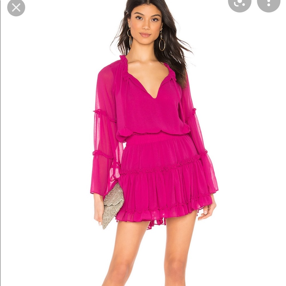 MISA pink dress